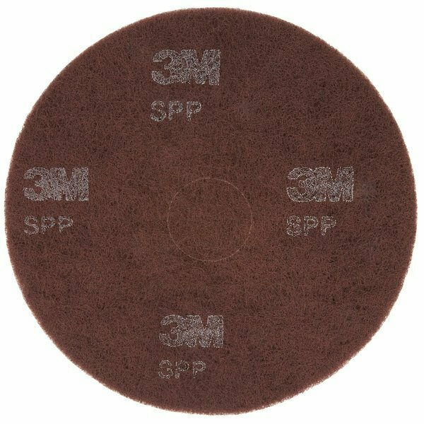 3M 3600 Eraser 19in Pink Burnishing Floor Pad, 5PK 399193600PK